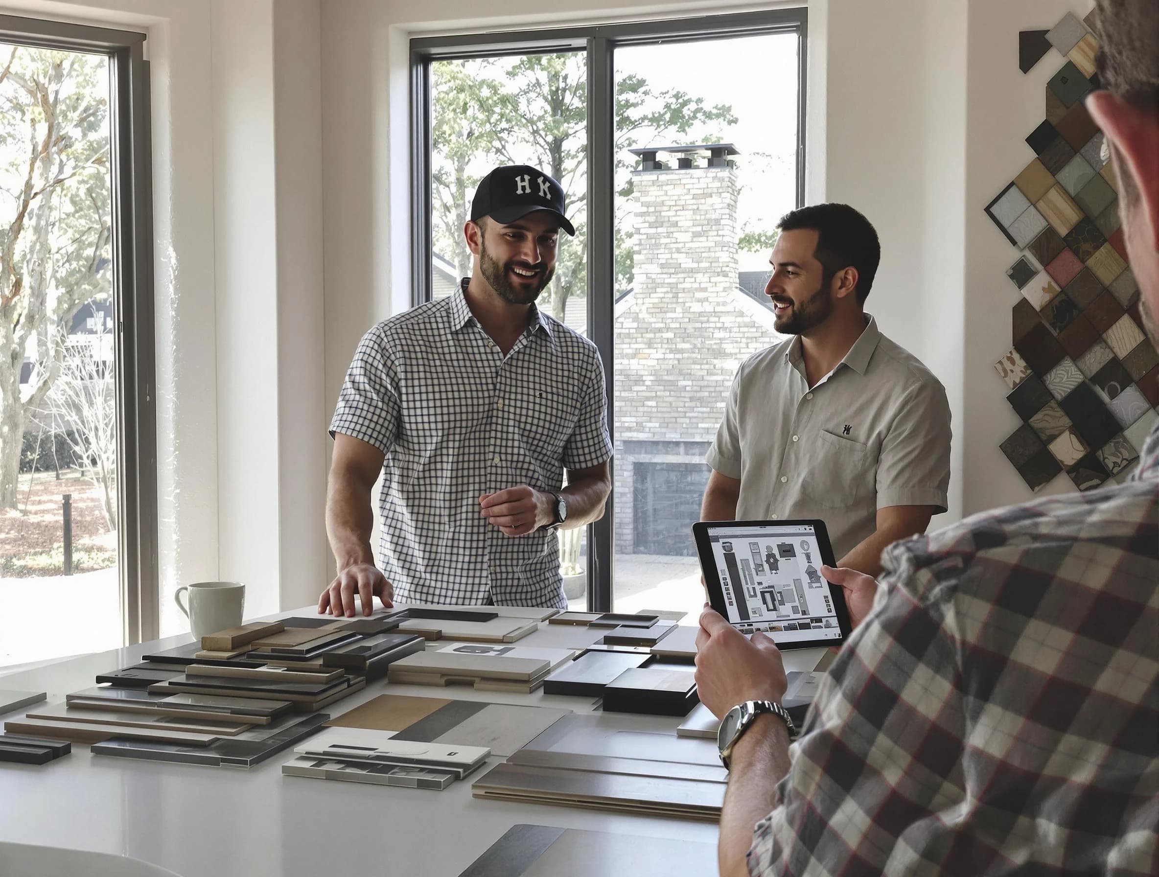 Petersburg Chimney Sweep remodeling a chimney and fireplace in Petersburg, VA