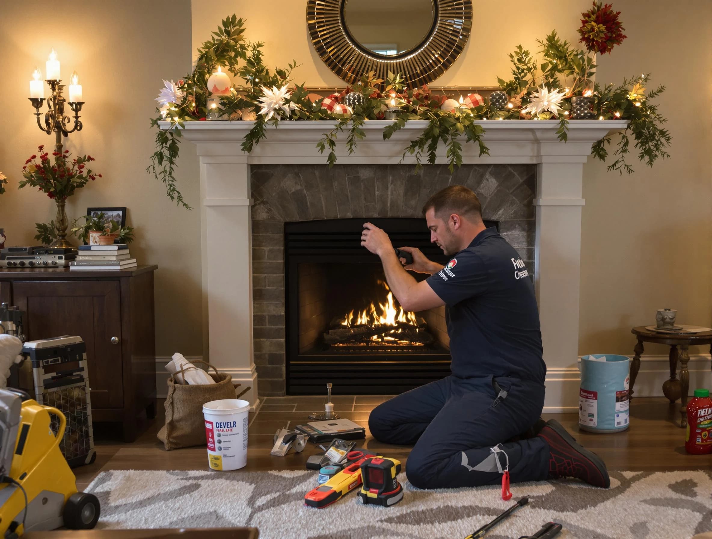 Petersburg Chimney Sweep offering fireplace maintenance services in Petersburg, VA