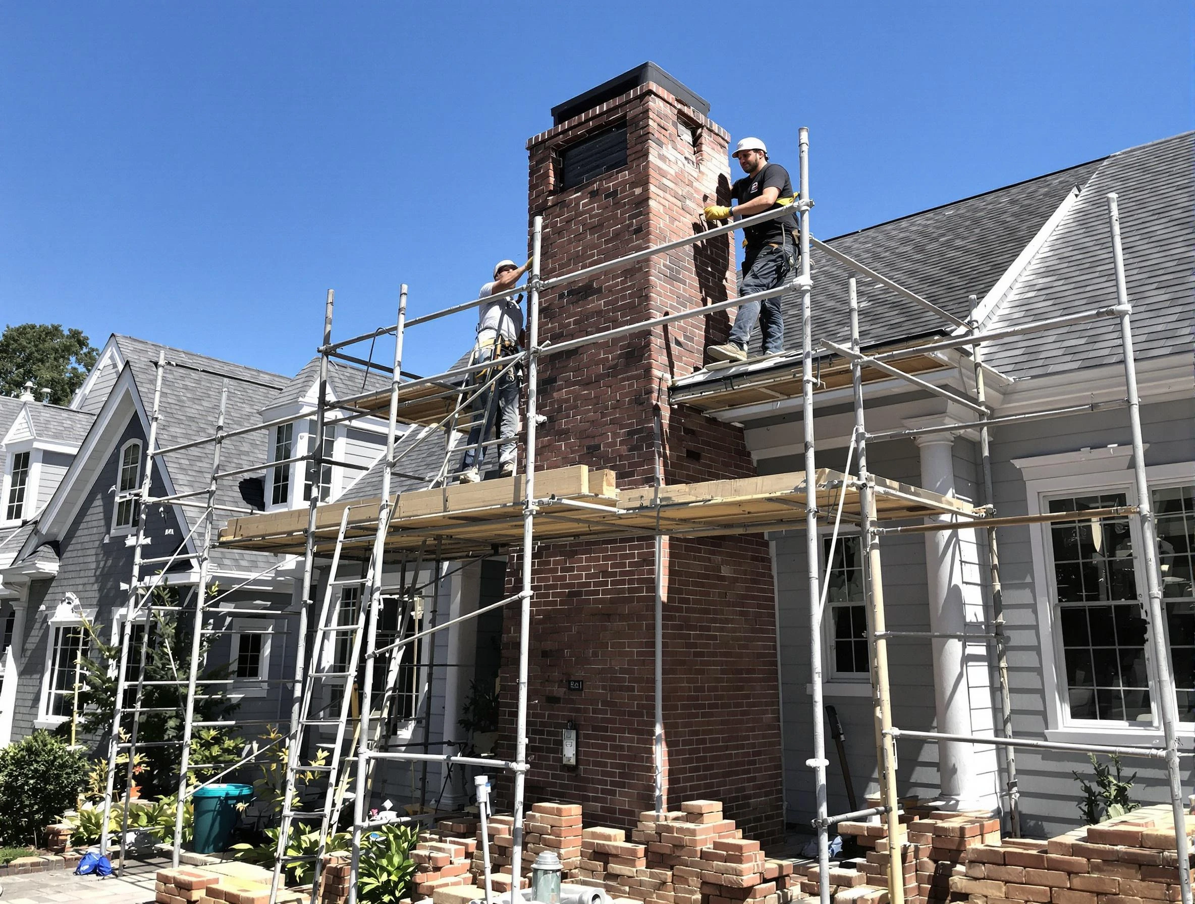 Chimney Rebuilding in Petersburg
