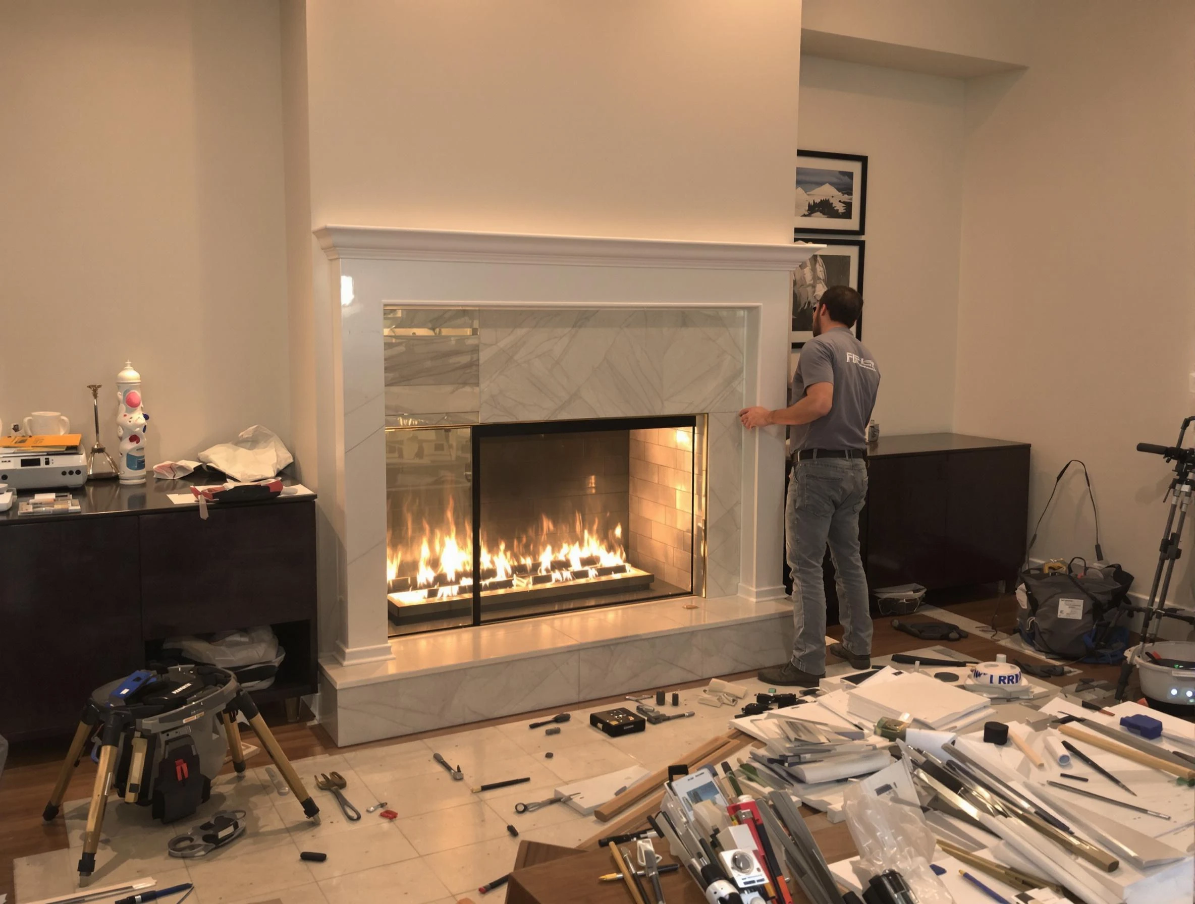 Fireplace Installation in Petersburg
