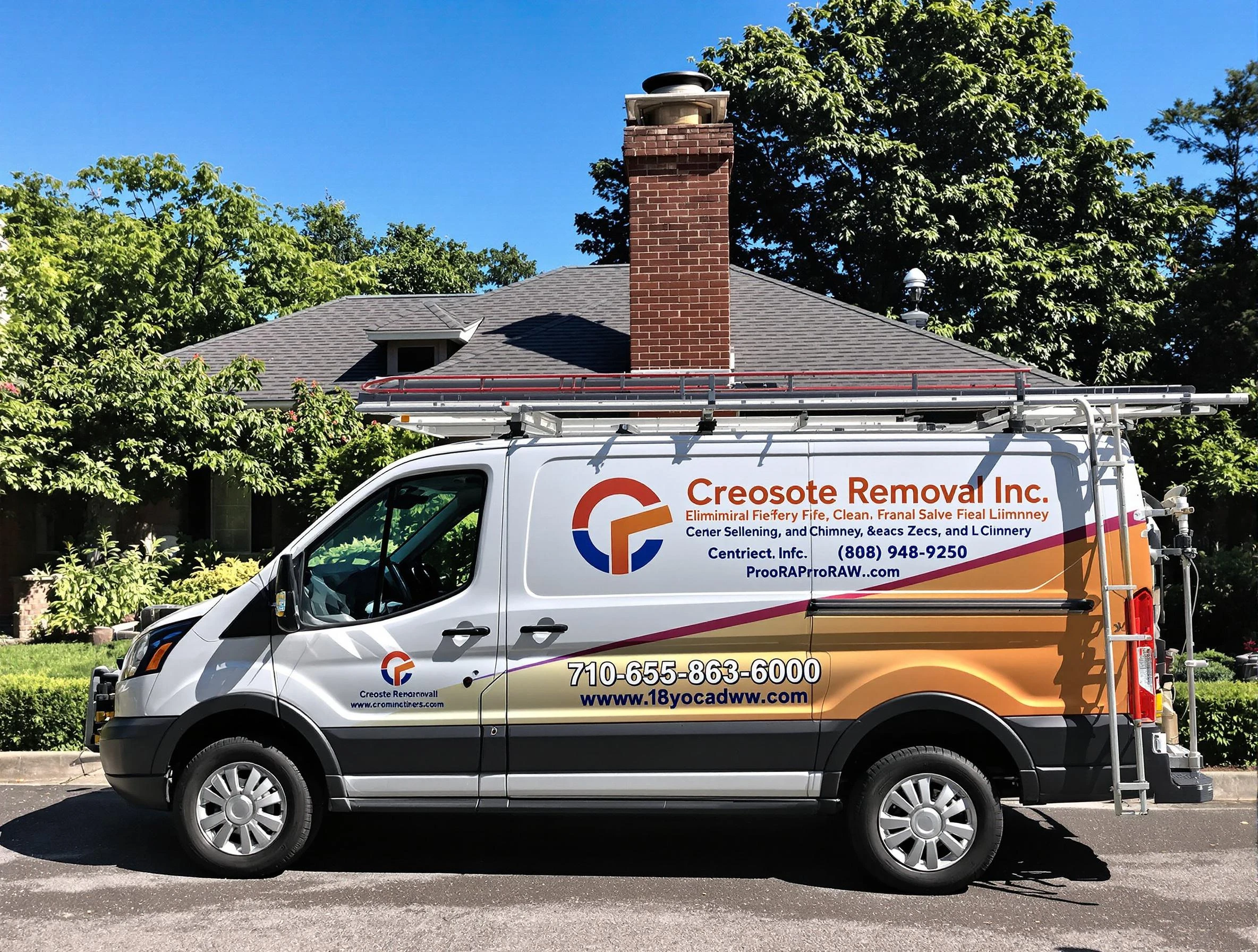 Petersburg Chimney Sweep technician removing creosote safely in Petersburg, VA